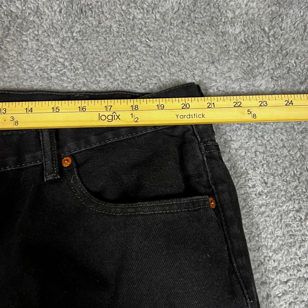 Levi's 550 Relaxed Fit‎ Jeans Mens 42x30 Black Excellent Tapered Leg Denim